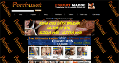 Desktop Screenshot of porrhuset.org